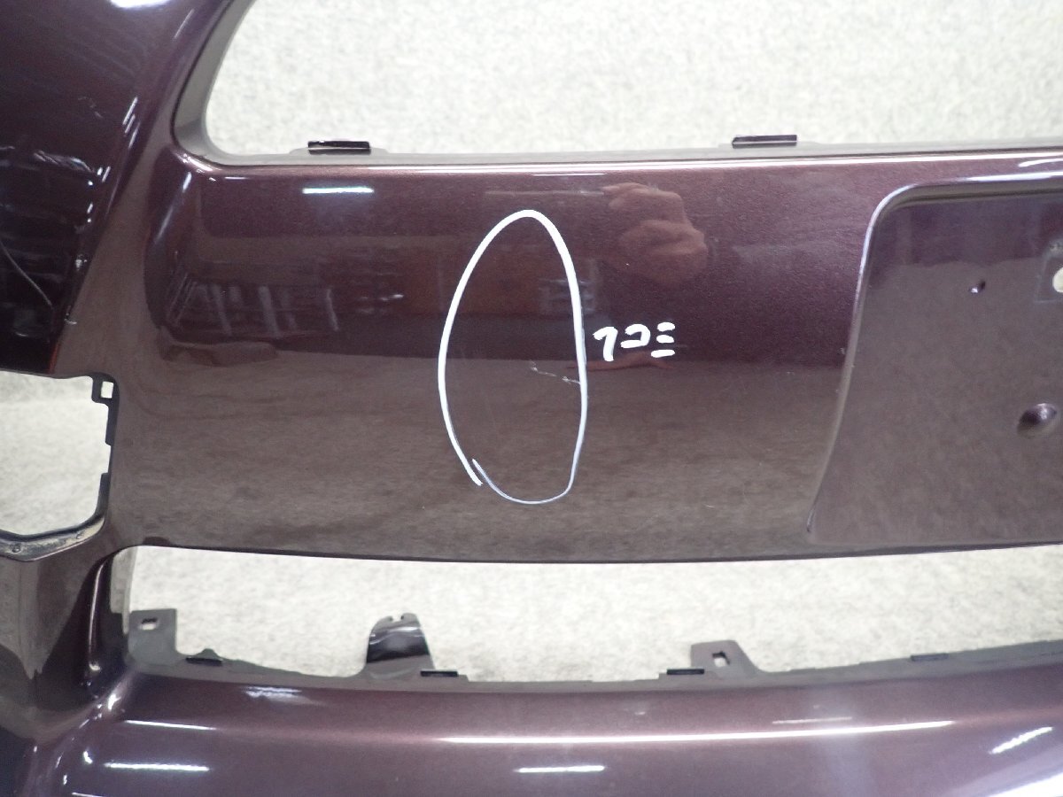 アクア NHP10 前期 純正 フロントバンパー 9AH パープル系 52119-52620 372964_画像3
