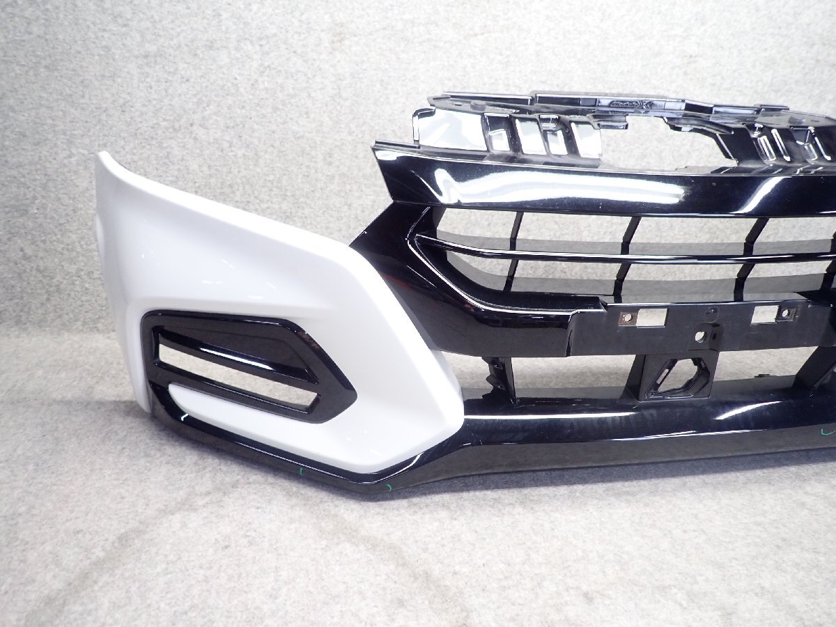 割れ無し S660 JW5 モデューロX 純正 フロントバンパー NH841P ホワイトパール 71101-TKP-J01-M1 372953_画像2
