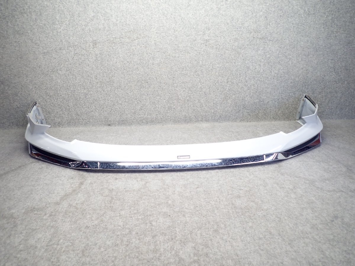 割れ無し プリウス ZVW51 50系 後期 モデリスタ MODELLISTA フロントスポイラー 089 ホワイトパール D2531-59610 373083_画像1
