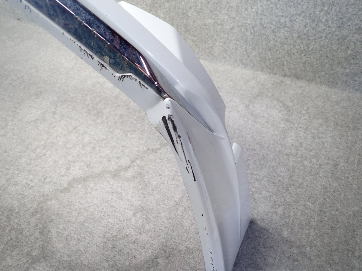 割れ無し プリウス ZVW51 50系 後期 モデリスタ MODELLISTA フロントスポイラー 089 ホワイトパール D2531-59610 373083_画像8