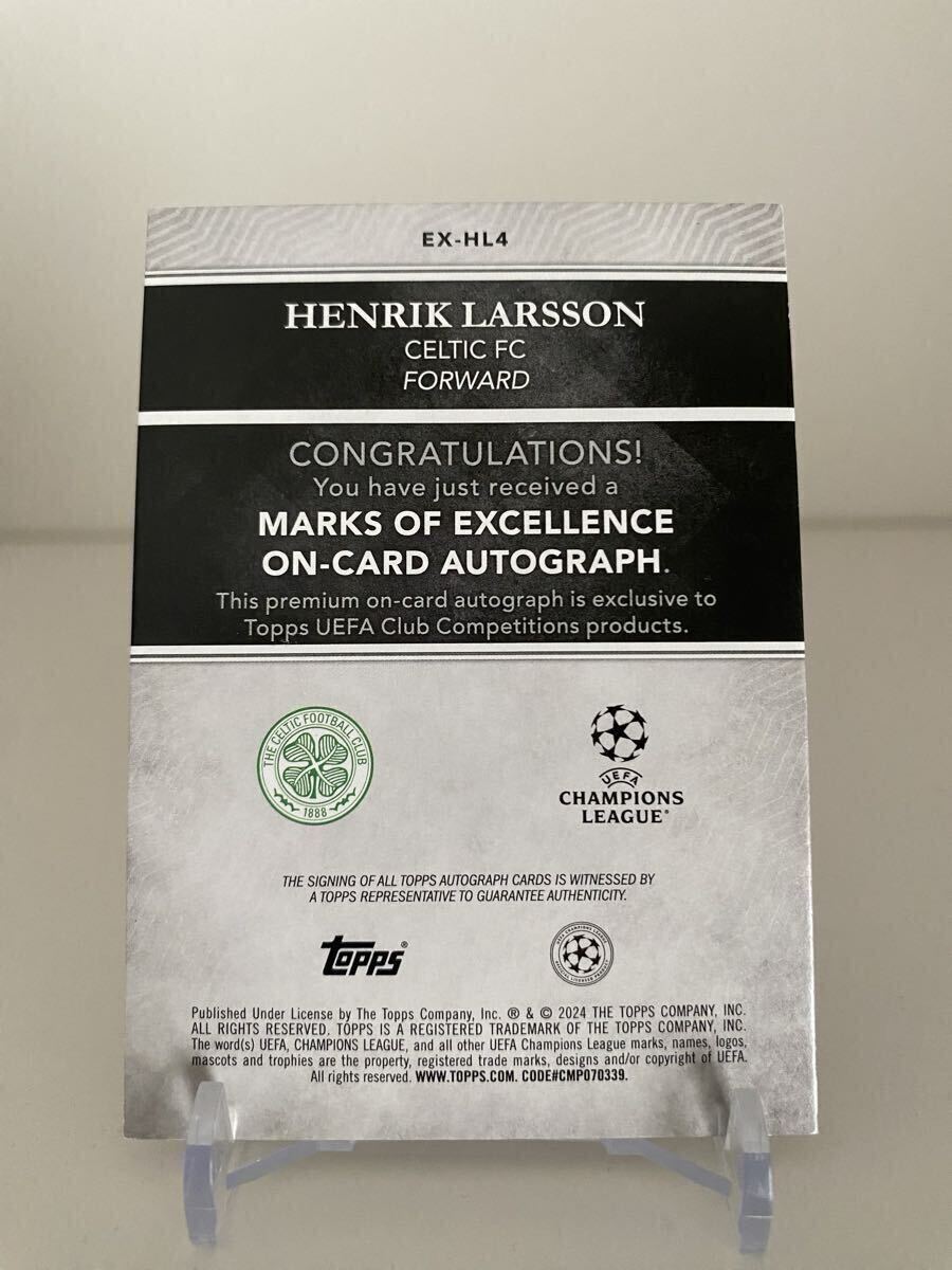 5シリ Henrik Larsson Auto Marks of Excellence Red_画像4