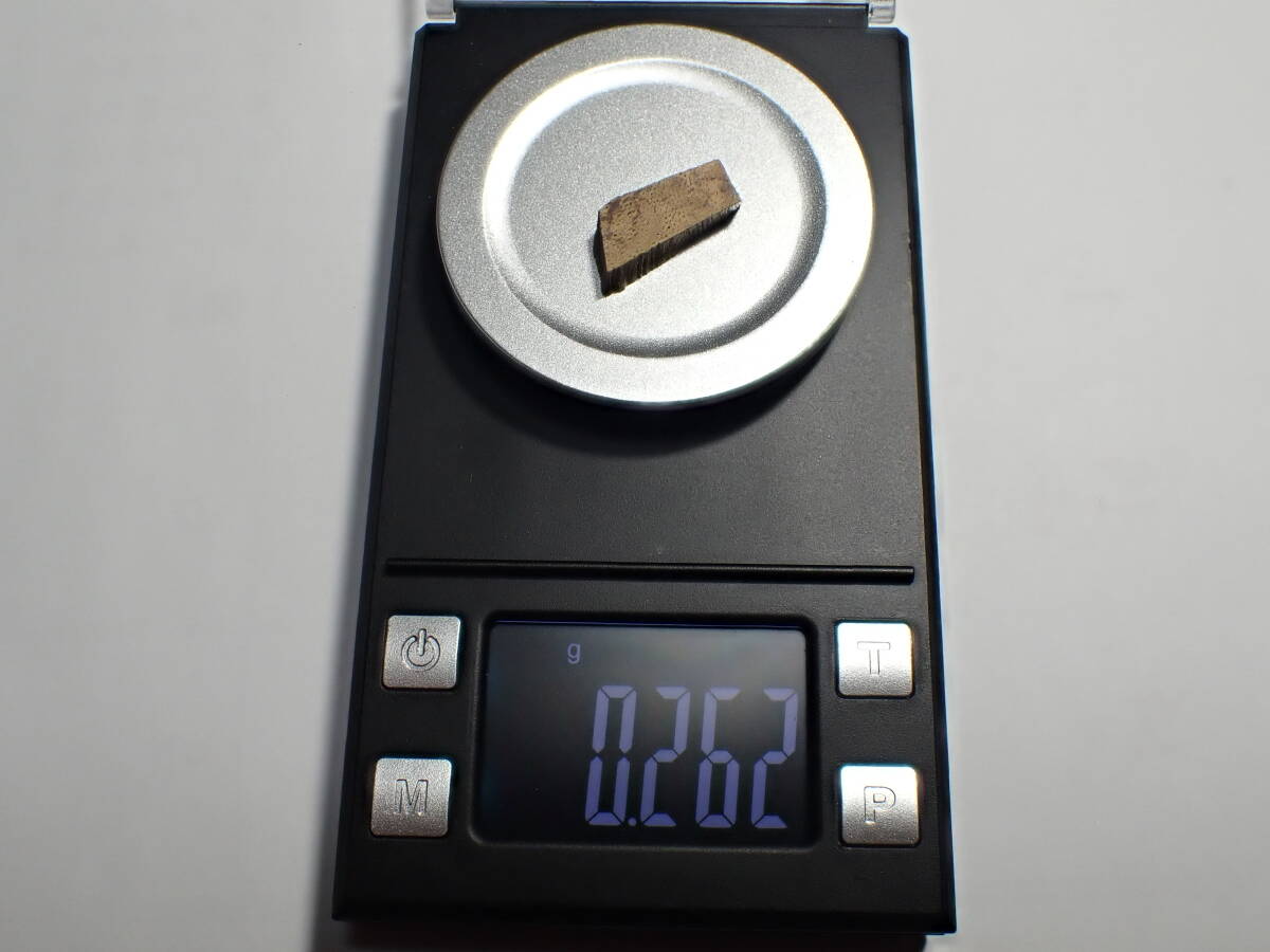 古渡命銘木　名香「内侍」上々　0.262g　古代名香　香木　香道　沈香　香道具　伽羅_画像9