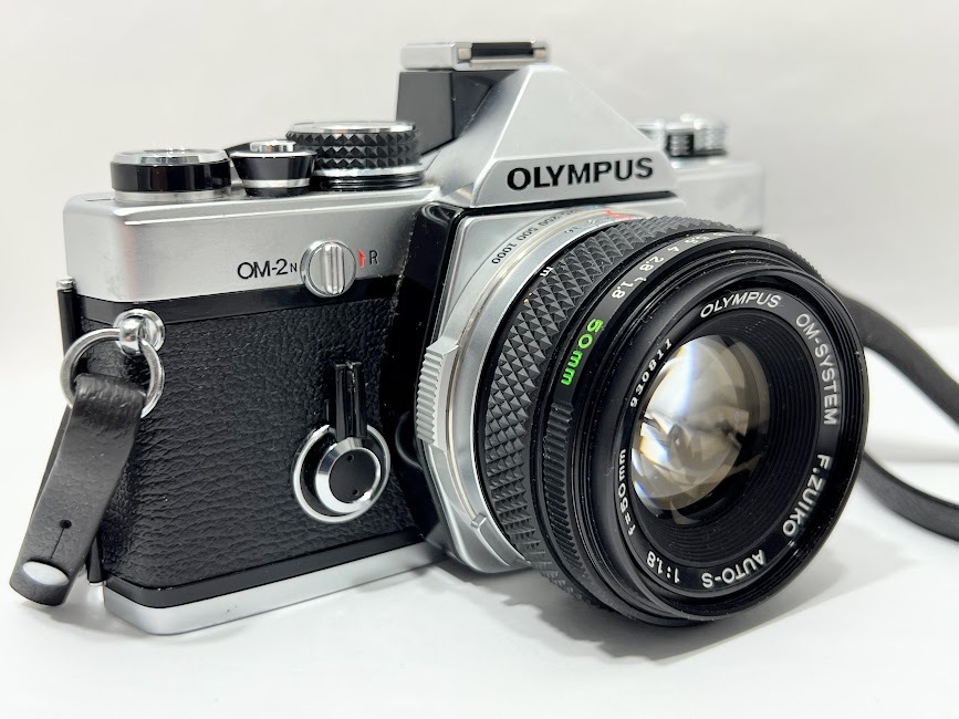 1円～ OLYMPUS オリンパス OM-2N ボディ レンズ OM-SYSTEM F.ZUIKO AUTO-S F1.8 50mm 一眼レフ フィルムカメラ 取扱説明書 ケース バッグ_画像3