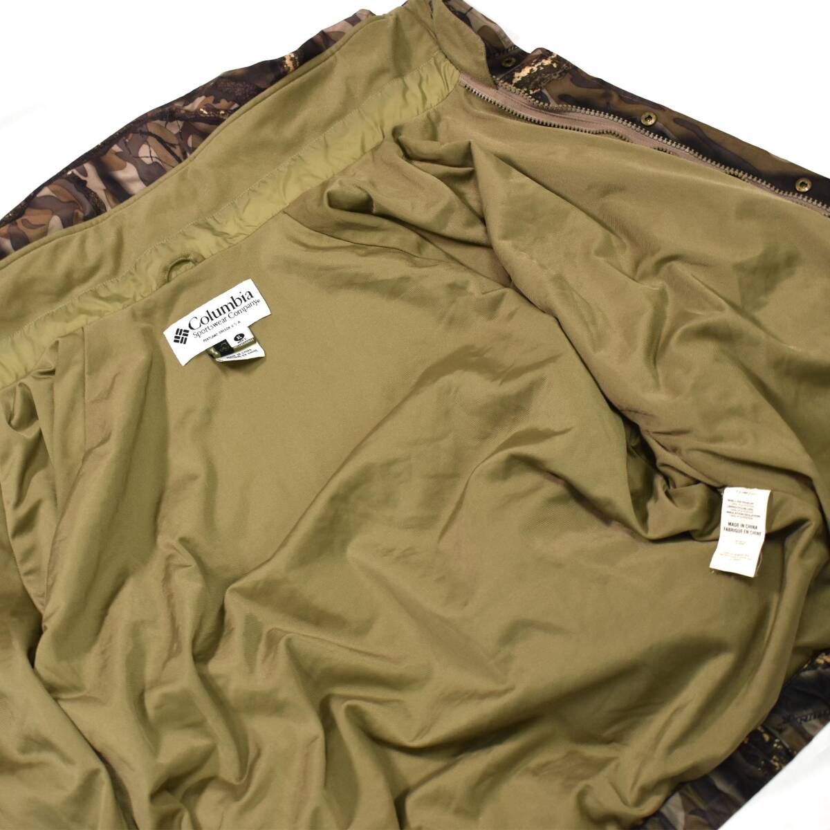[XL] 03' Columbia Silent Hunter リアルツリー 迷彩 ナイロン ハンティング ジャケット コロンビア ビンテージ vintage 90s 00s_画像3
