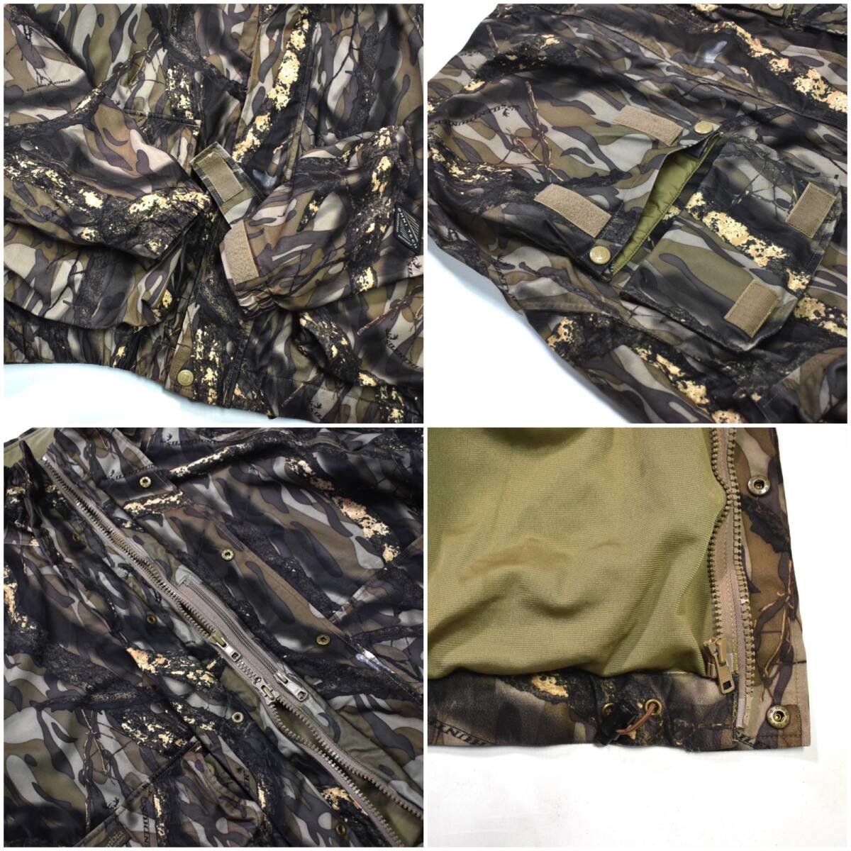 [XL] 03' Columbia Silent Hunter リアルツリー 迷彩 ナイロン ハンティング ジャケット コロンビア ビンテージ vintage 90s 00s_画像6