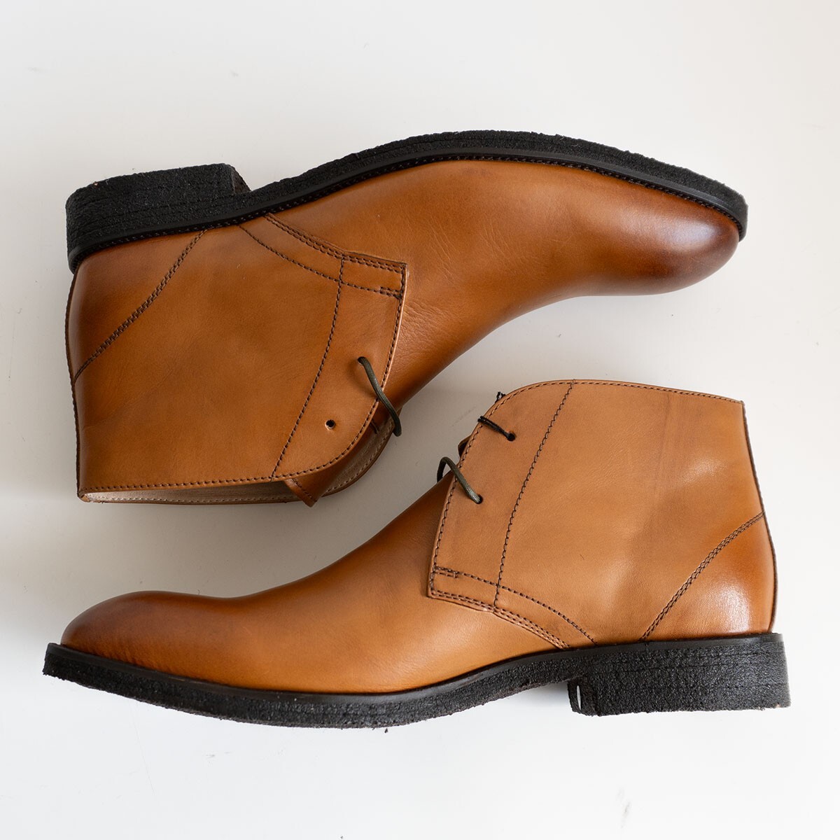 【試着のみ美品】REGAL【656R/チャッカブーツ レザーシューズ】25cm リーガル ブラウン 革靴 日本製 25110023_画像4