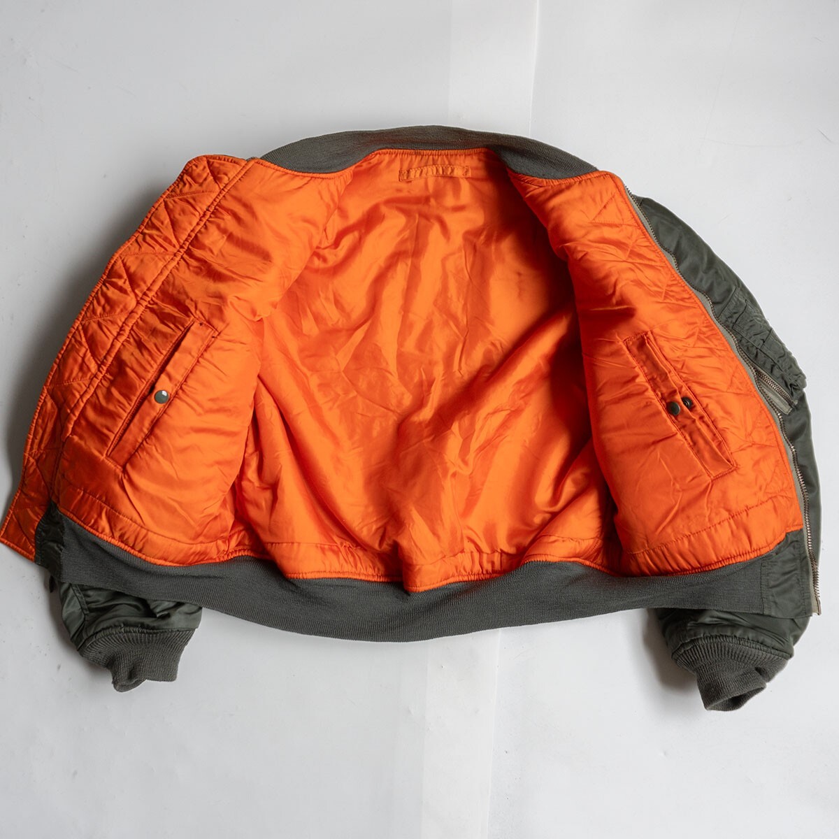 【雰囲気抜群/60S】ALPHA INDUSTRIES【68年製 MA-1 フライトジャケット】L 60年代 アルファ インダストリーズ s2511144_画像3