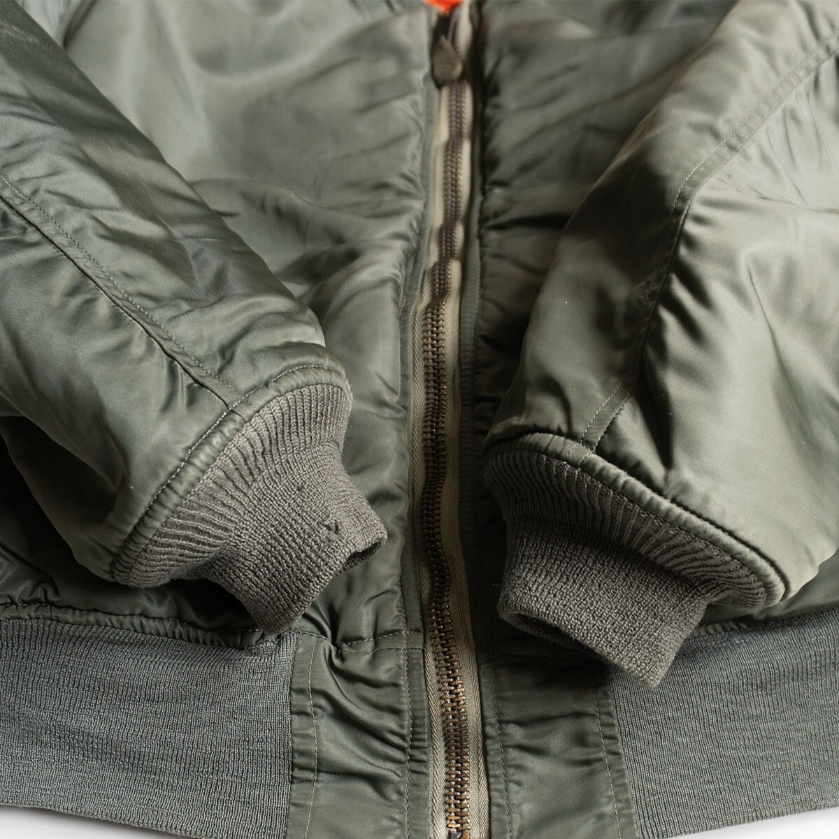 【雰囲気抜群/60S】ALPHA INDUSTRIES【68年製 MA-1 フライトジャケット】L 60年代 アルファ インダストリーズ s2511144_画像5