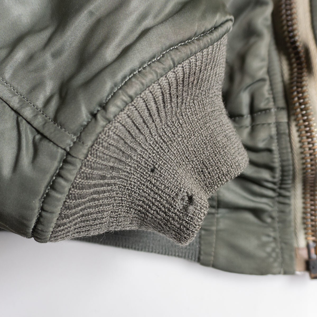 【雰囲気抜群/60S】ALPHA INDUSTRIES【68年製 MA-1 フライトジャケット】L 60年代 アルファ インダストリーズ s2511144_画像7