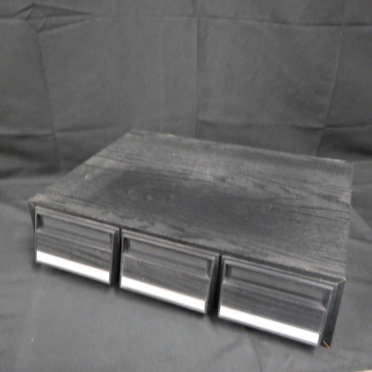 カセットテープ 収納棚 ケース 現状品_画像1