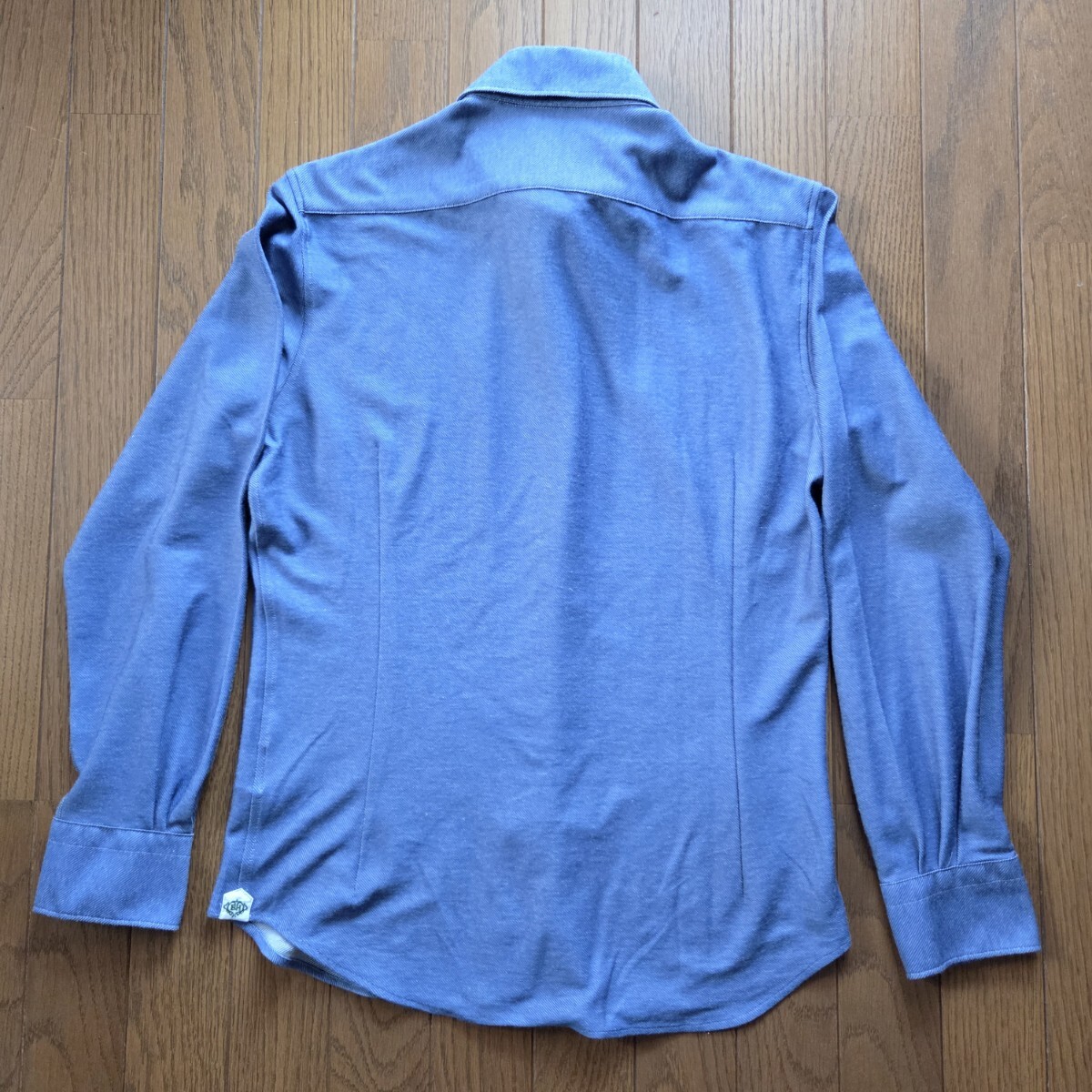 【美品】 BEAMS HEART ビームスハート シャツ ワイシャツ ブルー Mサイズ_画像4