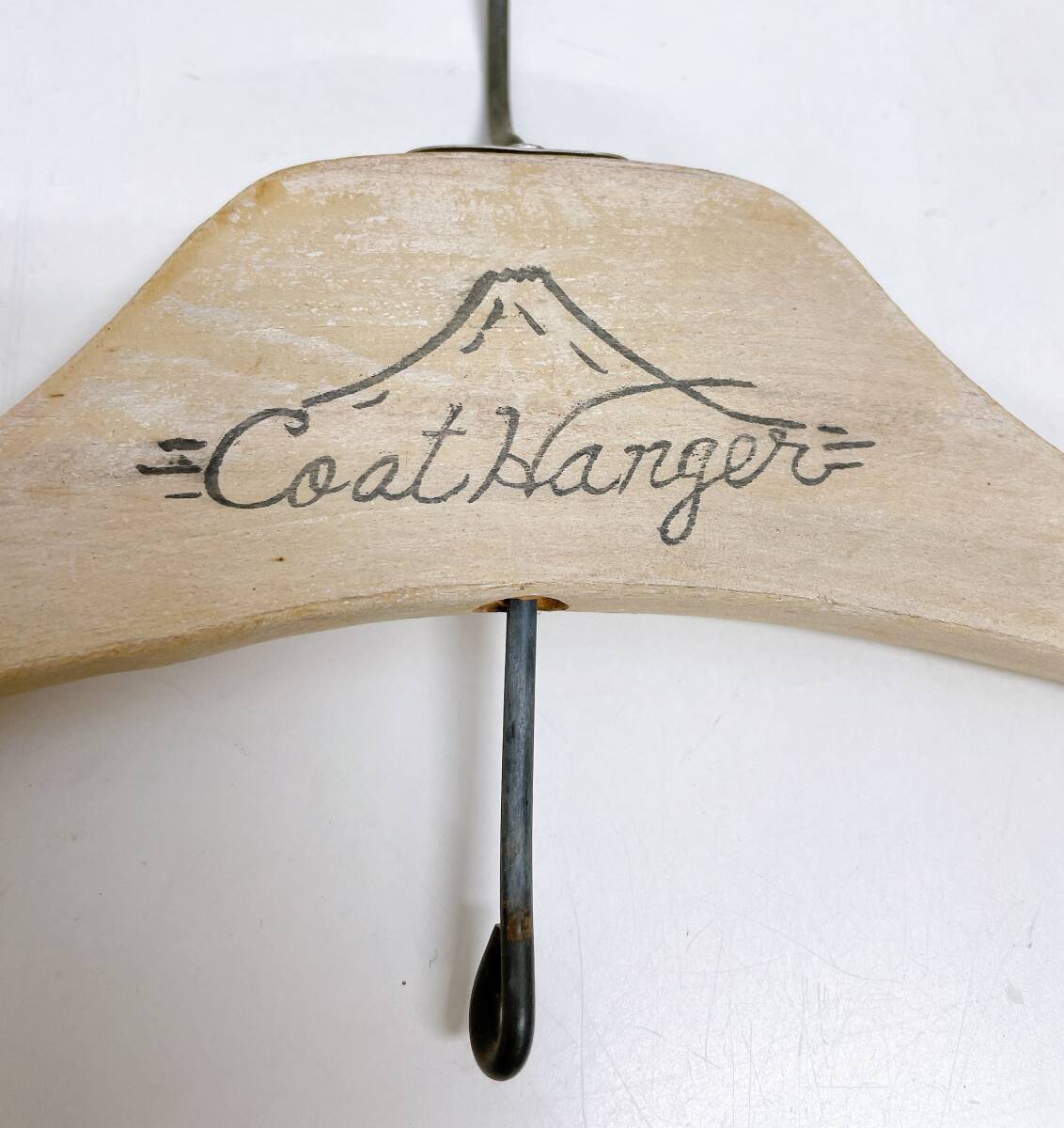 【ビンテージ 木製 ハンガー本 13本 まとめ売り】パンツ インテリア 洋服掛け スーツ レトロ/コレクション/T76-473_画像7