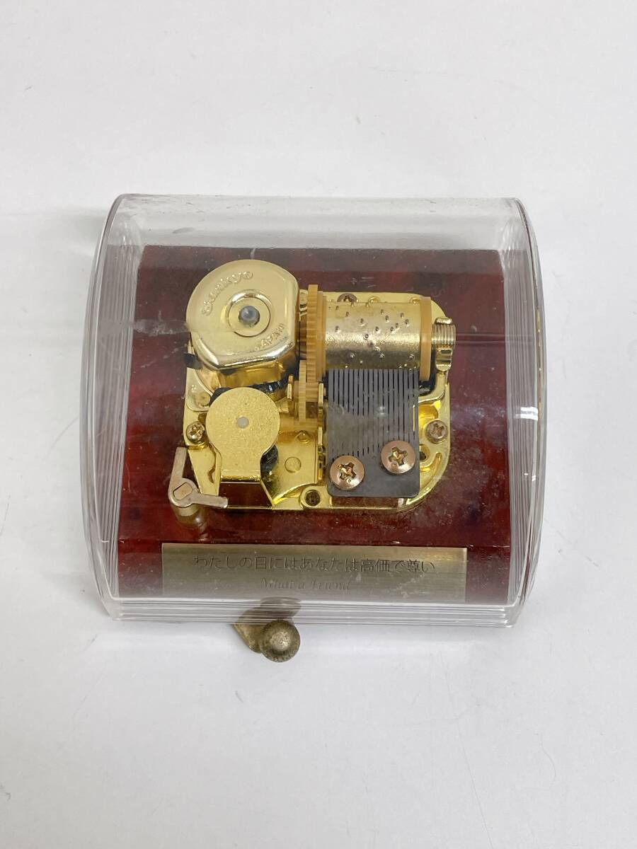 [Sankyo солнечный kyo-18. музыкальная шкатулка [ хлопчатник .. глаз . вы. высокая цена ...]What a Friend/..*/ предметы интерьера /A710-333