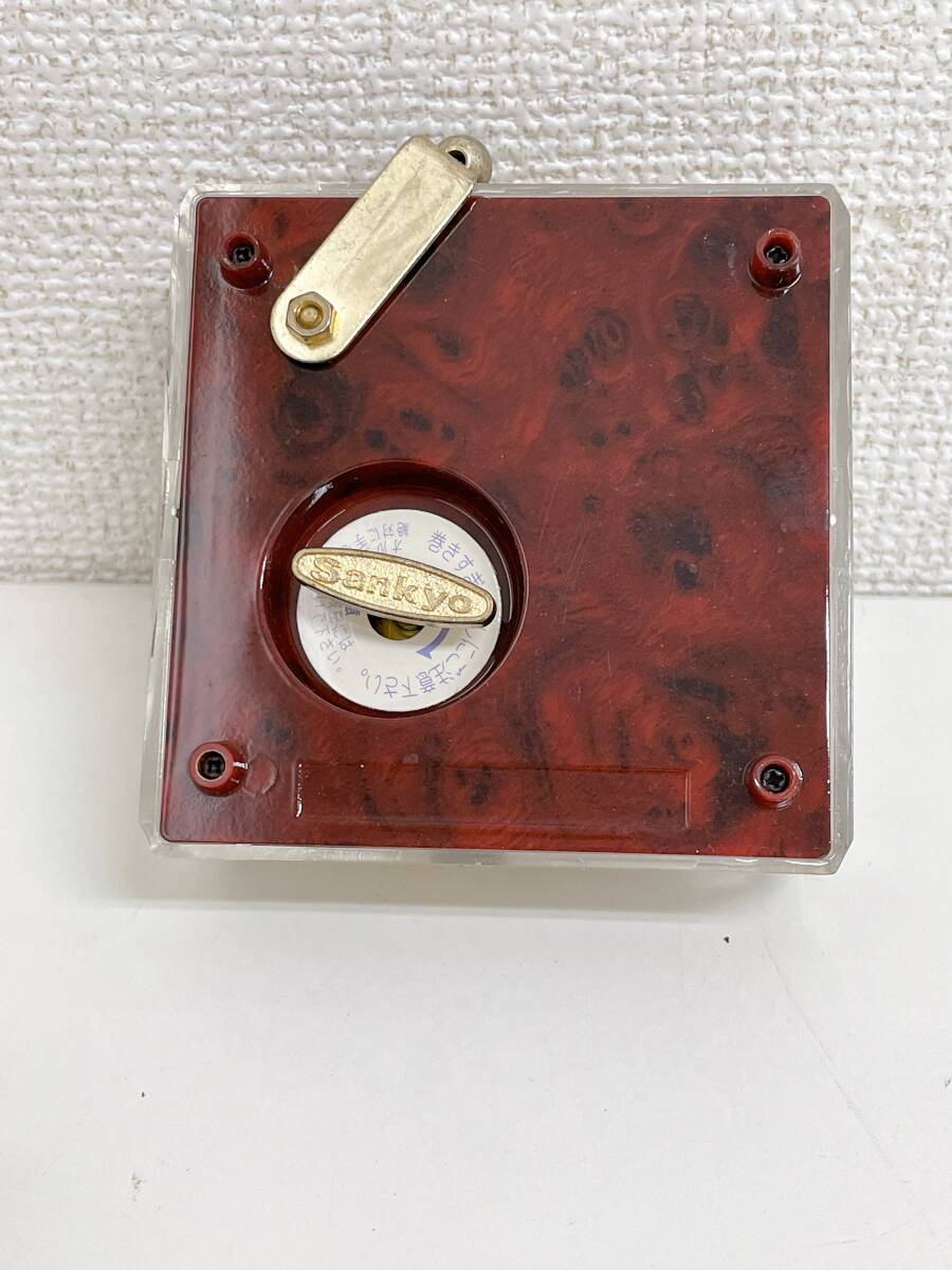 [Sankyo солнечный kyo-18. музыкальная шкатулка [ хлопчатник .. глаз . вы. высокая цена ...]What a Friend/..*/ предметы интерьера /A710-333