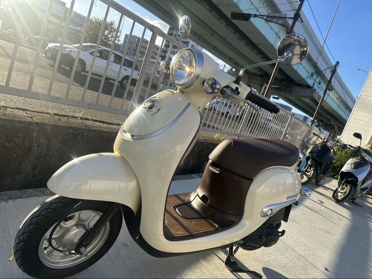 福岡発1万円スタート売り切り　ホンダ　ジョルノ　AF77-1129396 女性ワンオーナー車　インジェクション　FI 低走行距離実走行4562キロ_画像1