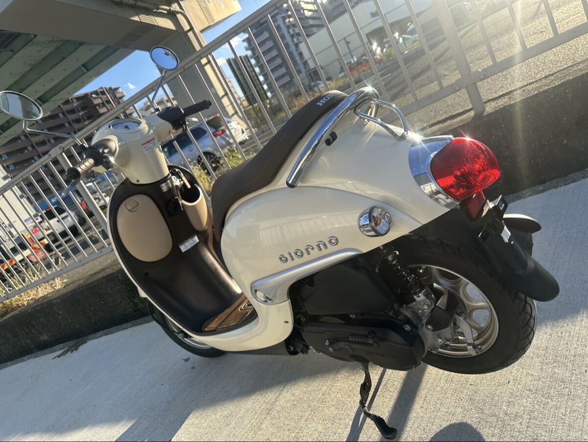 福岡発1万円スタート売り切り　ホンダ　ジョルノ　AF77-1129396 女性ワンオーナー車　インジェクション　FI 低走行距離実走行4562キロ_画像2