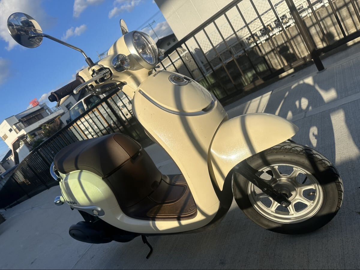 福岡発1万円スタート売り切り　ホンダ　ジョルノ　AF77-1129396 女性ワンオーナー車　インジェクション　FI 低走行距離実走行4562キロ_画像7