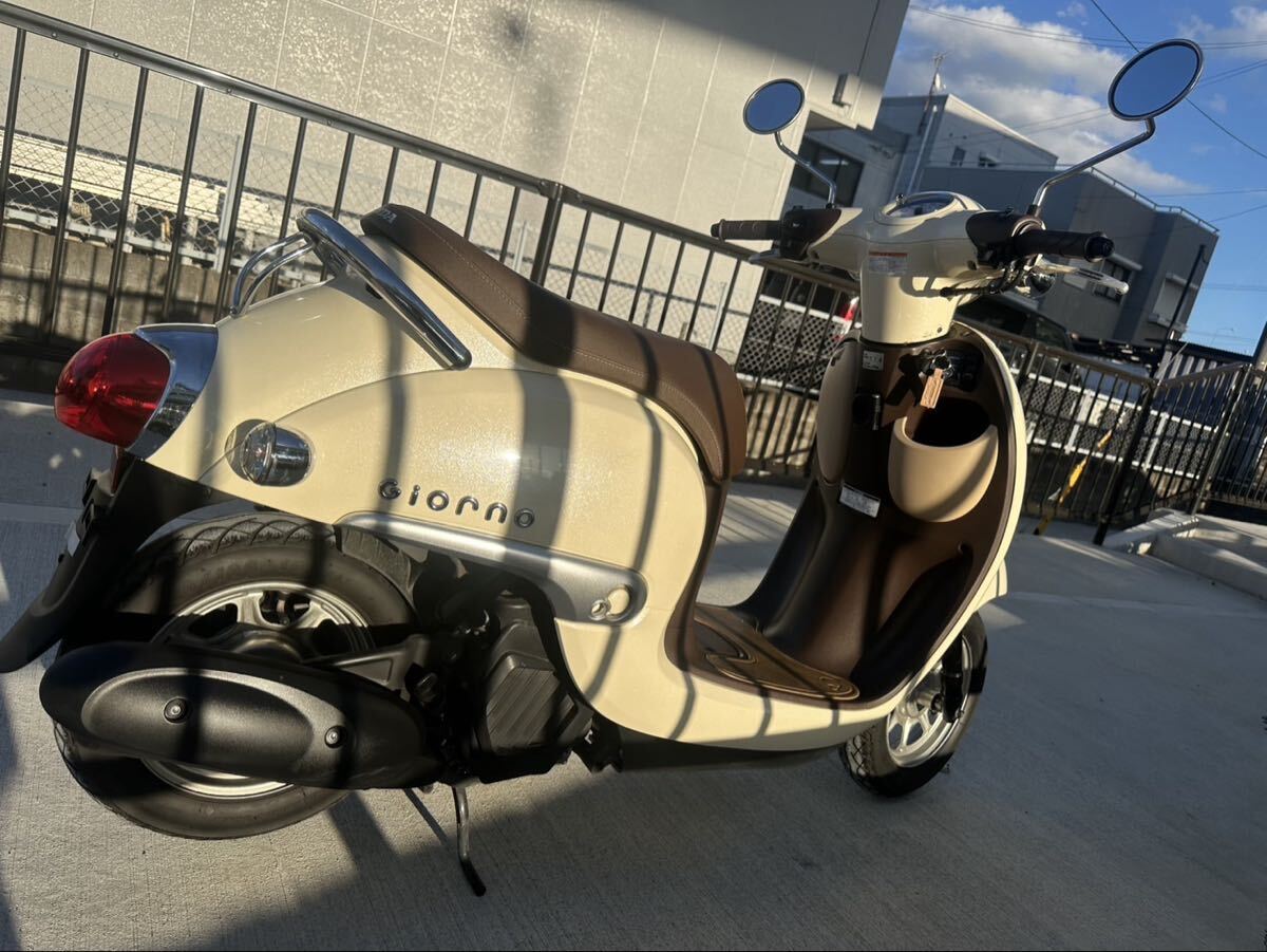 福岡発1万円スタート売り切り　ホンダ　ジョルノ　AF77-1129396 女性ワンオーナー車　インジェクション　FI 低走行距離実走行4562キロ_画像8