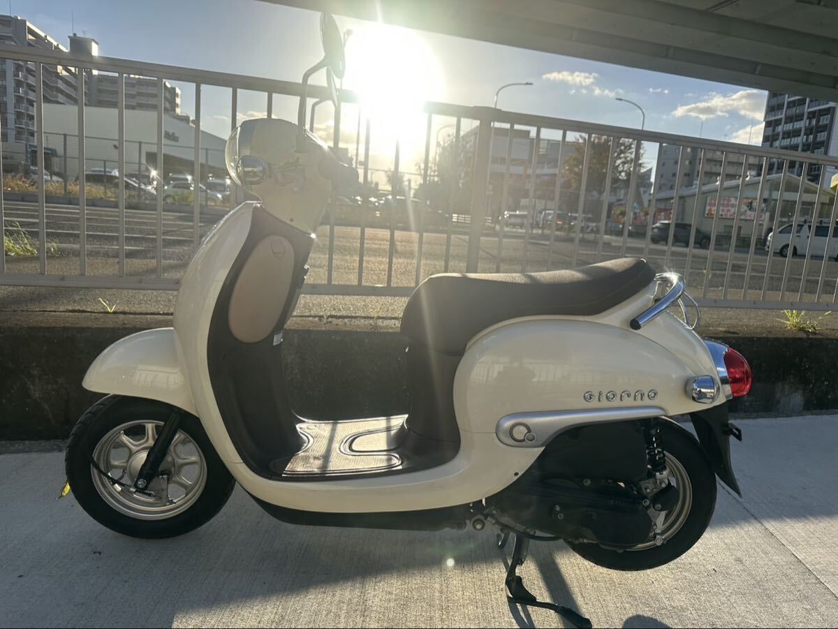 福岡発1万円スタート売り切り　ホンダ　ジョルノ　AF77-1129396 女性ワンオーナー車　インジェクション　FI 低走行距離実走行4562キロ_画像10