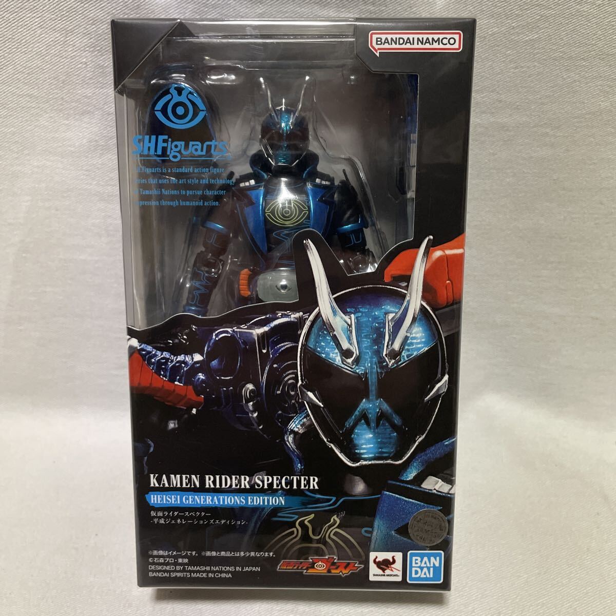 バンダイ S.H.フィギュアーツ 仮面ライダーゴースト 仮面ライダースペクター 平成ジェネレーションズエディション　未開封　未使用　BANDAI_画像1