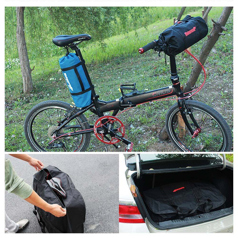  простой . складной велосипед место хранения сумка 16-20 дюймовый соответствует специальный с футляром 