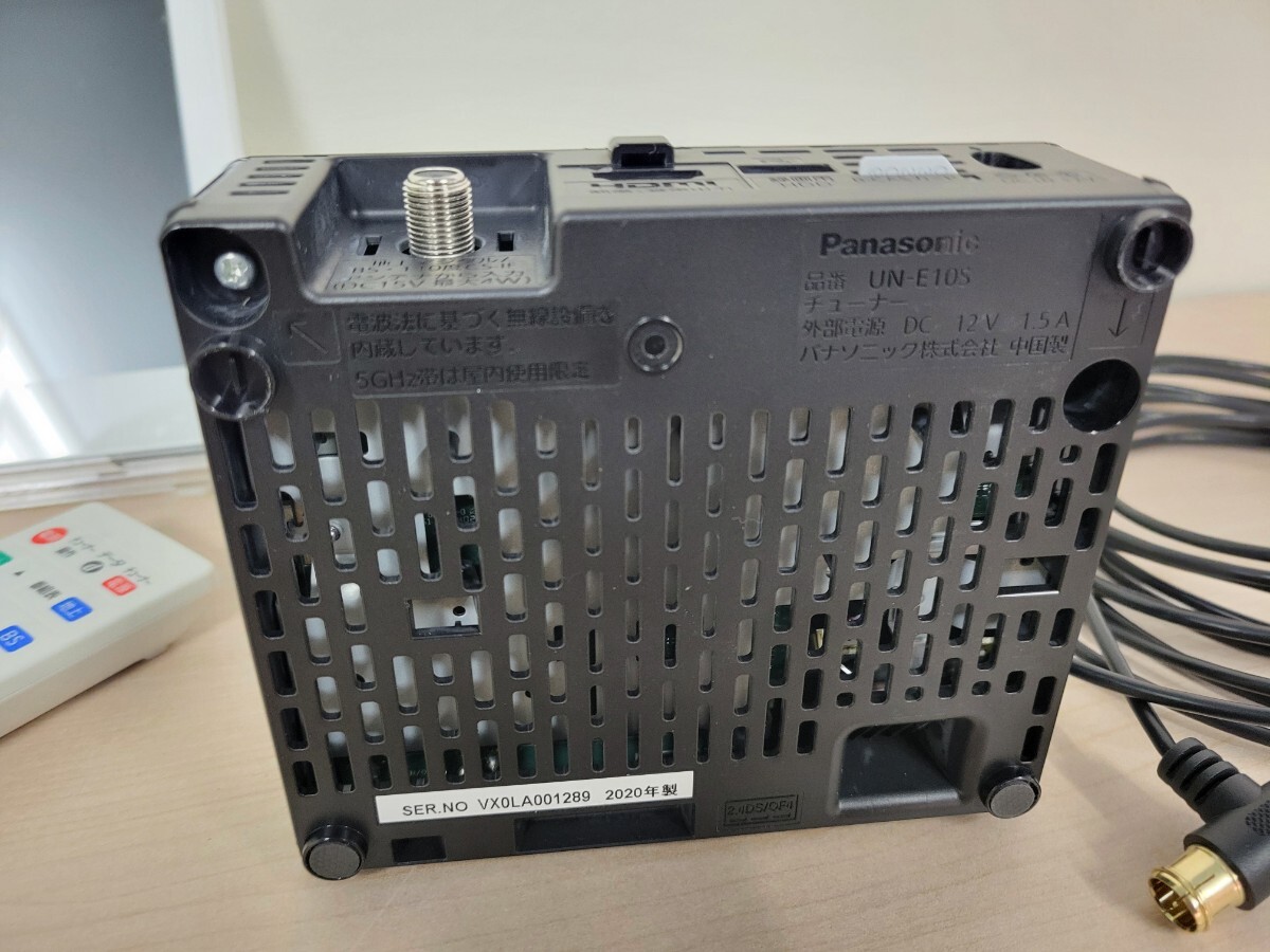 訳あり スタンド破損 Panasonic UN-10E10 ポータブルテレビ パナソニック プライベートビエラ 2020年製_画像5