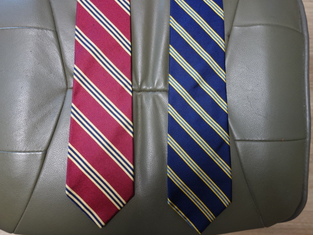 ★Brooks Brothers★レジメンタルストライプのネクタイ★USA購入★USED・美品★送料無料_画像2