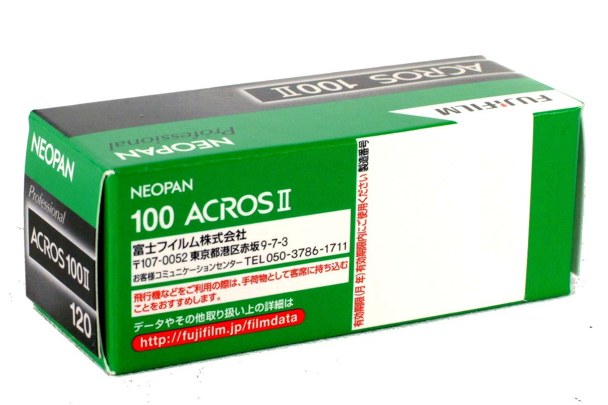 [2025-5] ネオパン100 ACROS-II ブローニー120【1本】黒白ネガフィルム ISO感度100【即決】フジNEOPAN アクロスII モノクロ★4547410399653_画像4