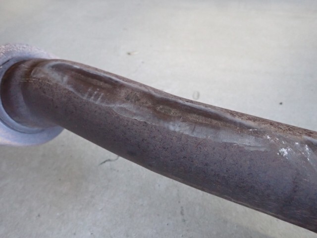 レクサス IS DAA-AVE30 Fエキゾーストパイプ_画像7