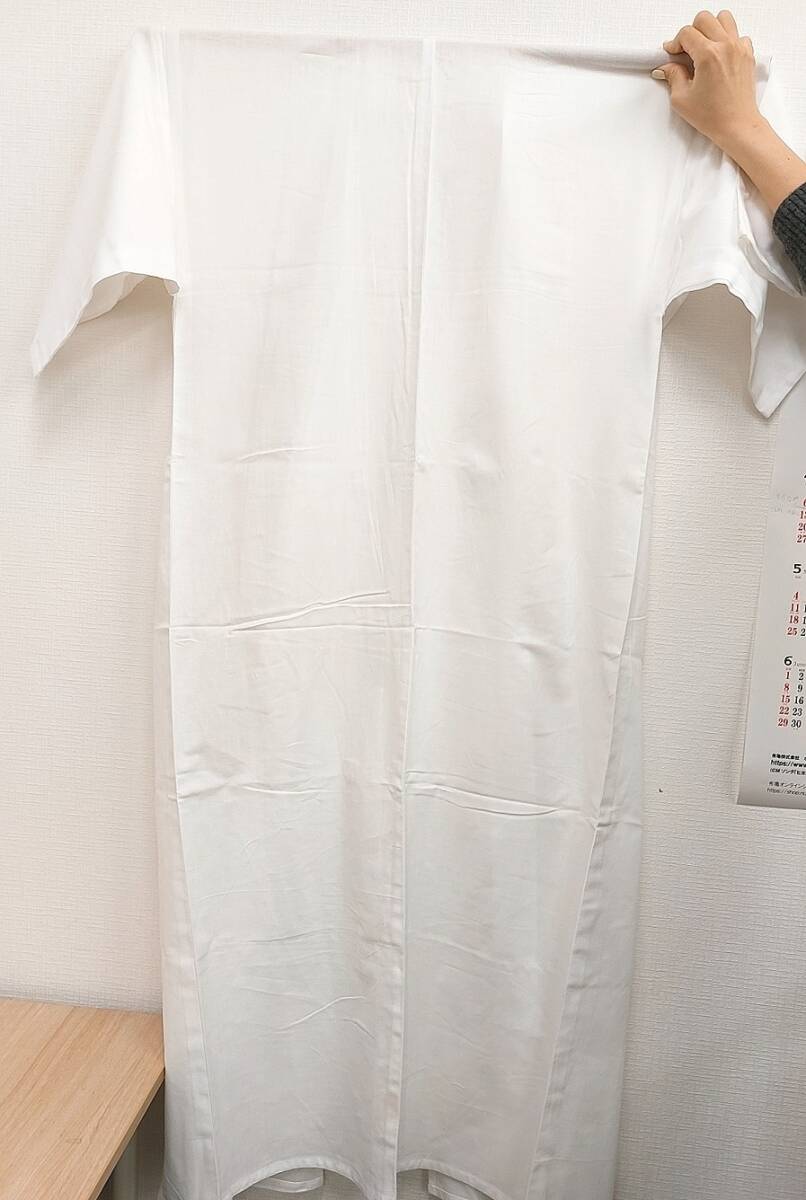 新品 保管品 水取り着 襦袢 和服 和装 着物 羽織 装束 衣装 袈裟 法衣 法要 小道具 舞台 歴史 神社 寺院 仏具 仏教 神道 儀式 神職 白 無地_画像3