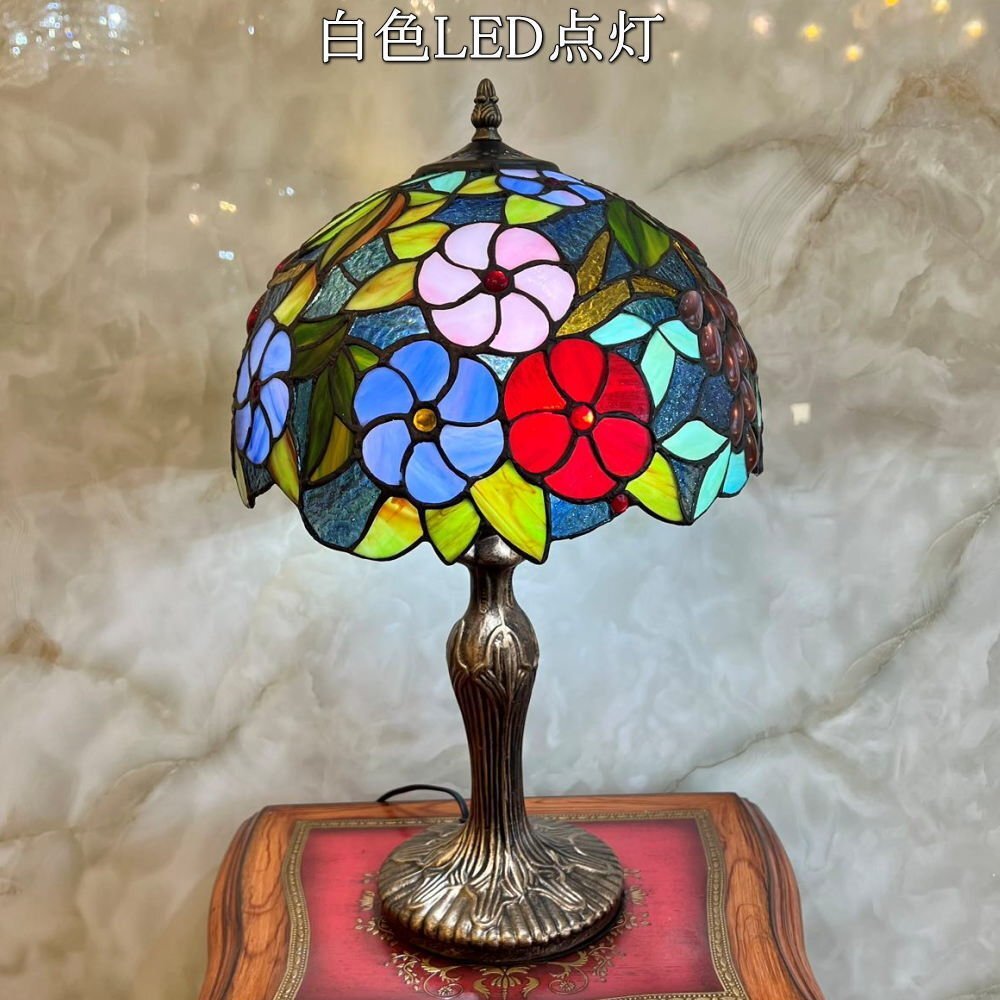 [LED имеется!] красивый дизайн витражное стекло изделия из стекла LED настольный свет настольная подставка настольный светильник подставка свет настольное освещение дешевый 