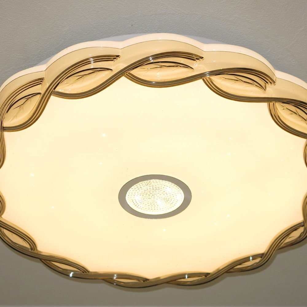 【LED付き！】 新品 綺麗なデザイン アクリル シーリングライト リモコン付 LED 調光＆調色タイプ PSE認定 送料無料 おしゃれ 子供部屋_画像6