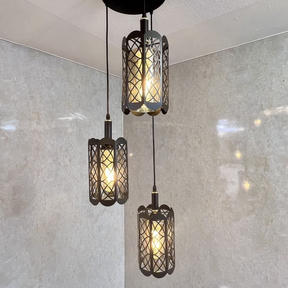 【LED付き！】引掛けシーリング対応 ペンダントライト led 照明 照明器具 天井直付 シンプル 安い おしゃれ ブラック ガラス 吹き抜け 階段_画像2