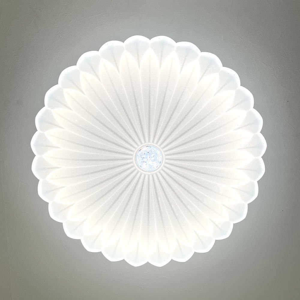 【LED付き】1年保証 シーリングライト リモコン付 LED 調光＆調色タイプ PSE認定 引掛けシーリング対応 綺麗なデザイン おしゃれ 子供部屋_画像4