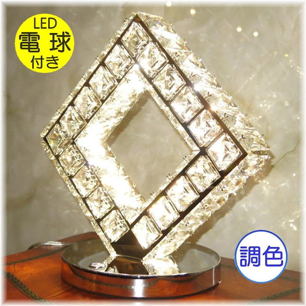 [ бесплатная доставка!]* очень дешево быстрое решение!* новый товар простой дизайн роскошный crystal LED имеется настольная подставка . цвет & белый цвет модель 