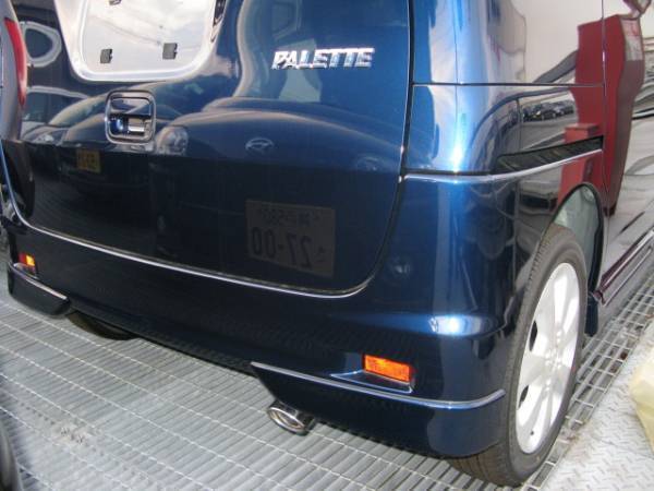 ★激安即決★パレットに装着ステンレス製マフラーカッター新品_画像1