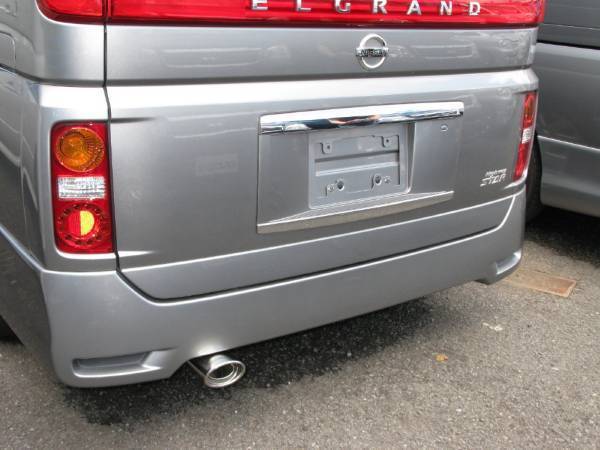 ★激安即決★エルグランドに装着/ステンレス製マフラーカッター_画像2