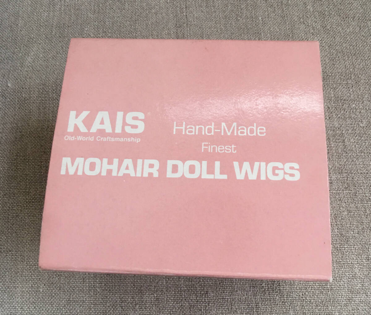 26W ビスクドール用 モヘアウィッグ KAIS LISA (#03256) サイズ 5”-6”インチ Golden-Blonde (ゴールデン ブロンド)_画像9