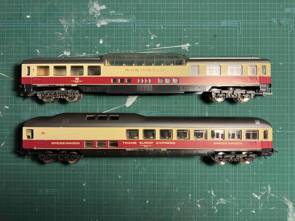 リマ Lima 30 9169, 30 9170 TEE DB ドイツ 客車_画像3