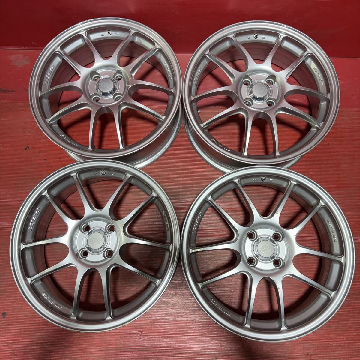 ENKEI PF01 エンケイ　17インチ　6.5J PCD：100-4穴　オフセット：+48 4本セット_画像1
