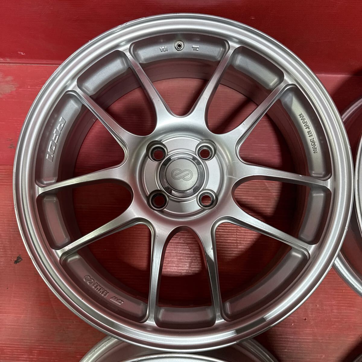 ENKEI PF01 エンケイ　17インチ　6.5J PCD：100-4穴　オフセット：+48 4本セット_画像5