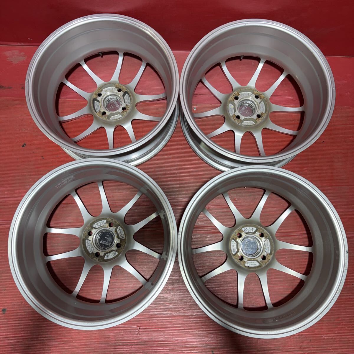 ENKEI PF01 エンケイ　17インチ　6.5J PCD：100-4穴　オフセット：+48 4本セット_画像7