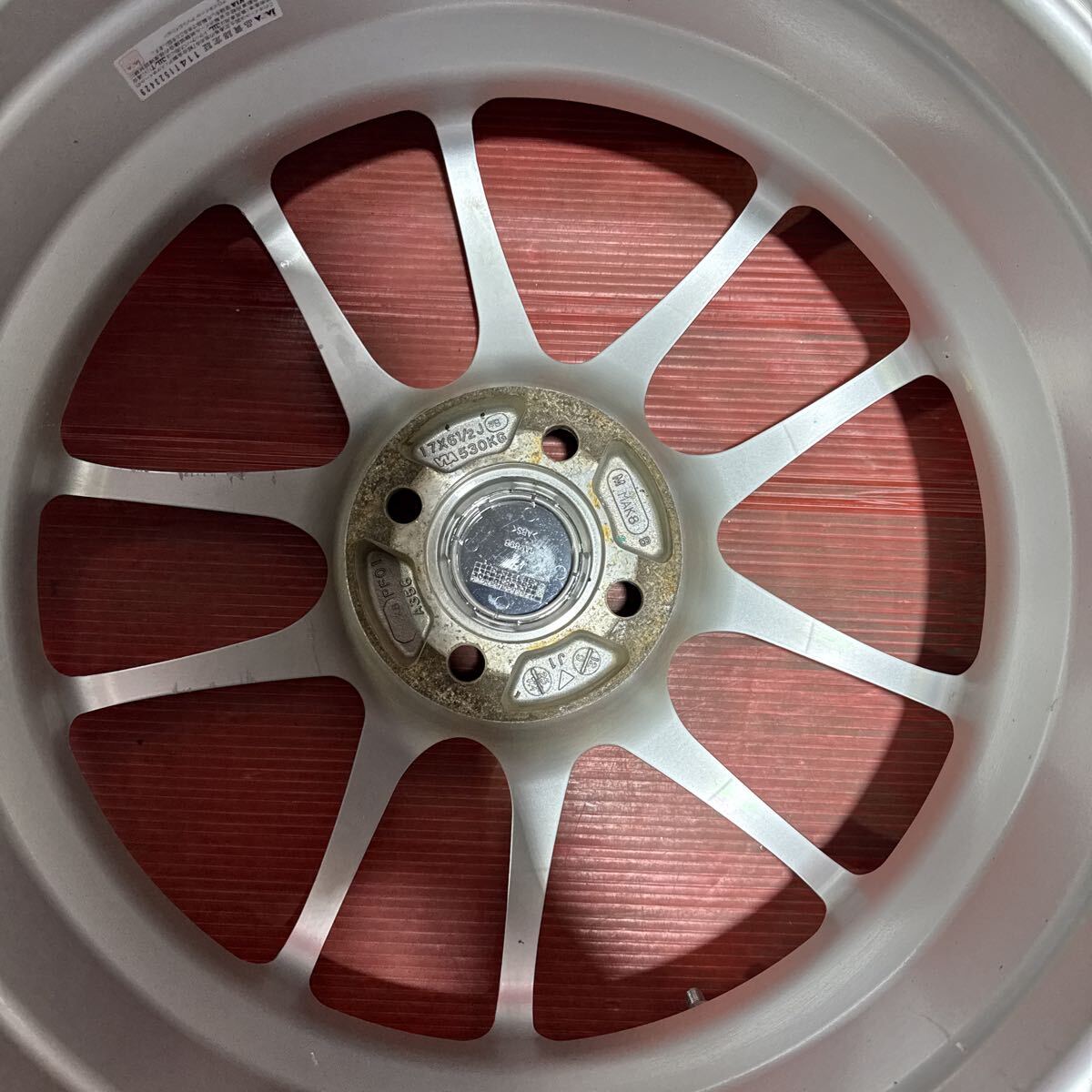 ENKEI PF01 エンケイ　17インチ　6.5J PCD：100-4穴　オフセット：+48 4本セット_画像8