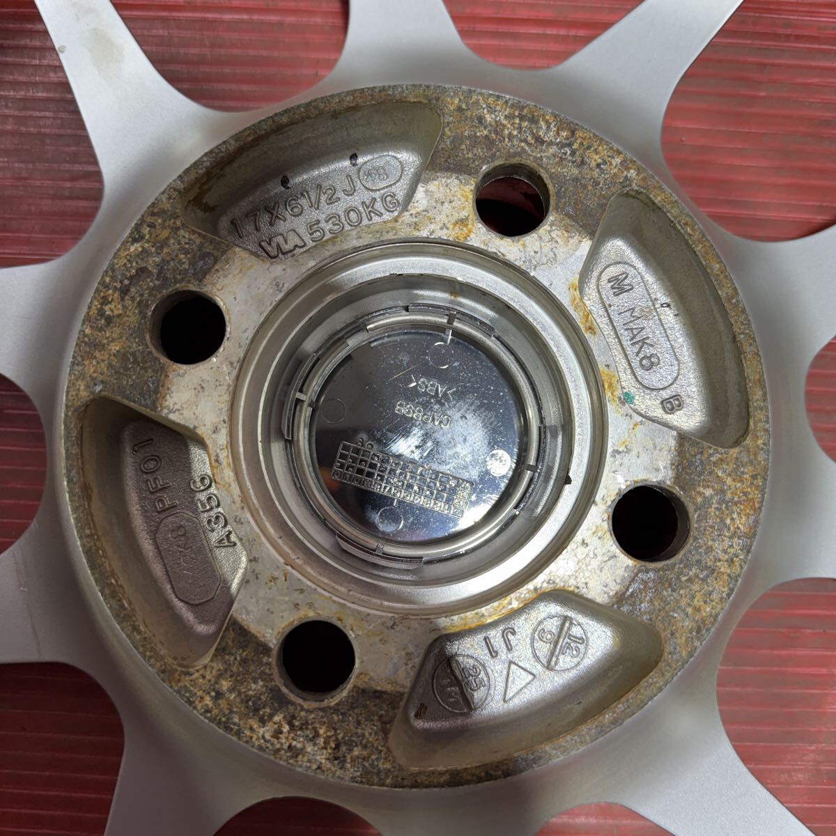 ENKEI PF01 エンケイ　17インチ　6.5J PCD：100-4穴　オフセット：+48 4本セット_画像9