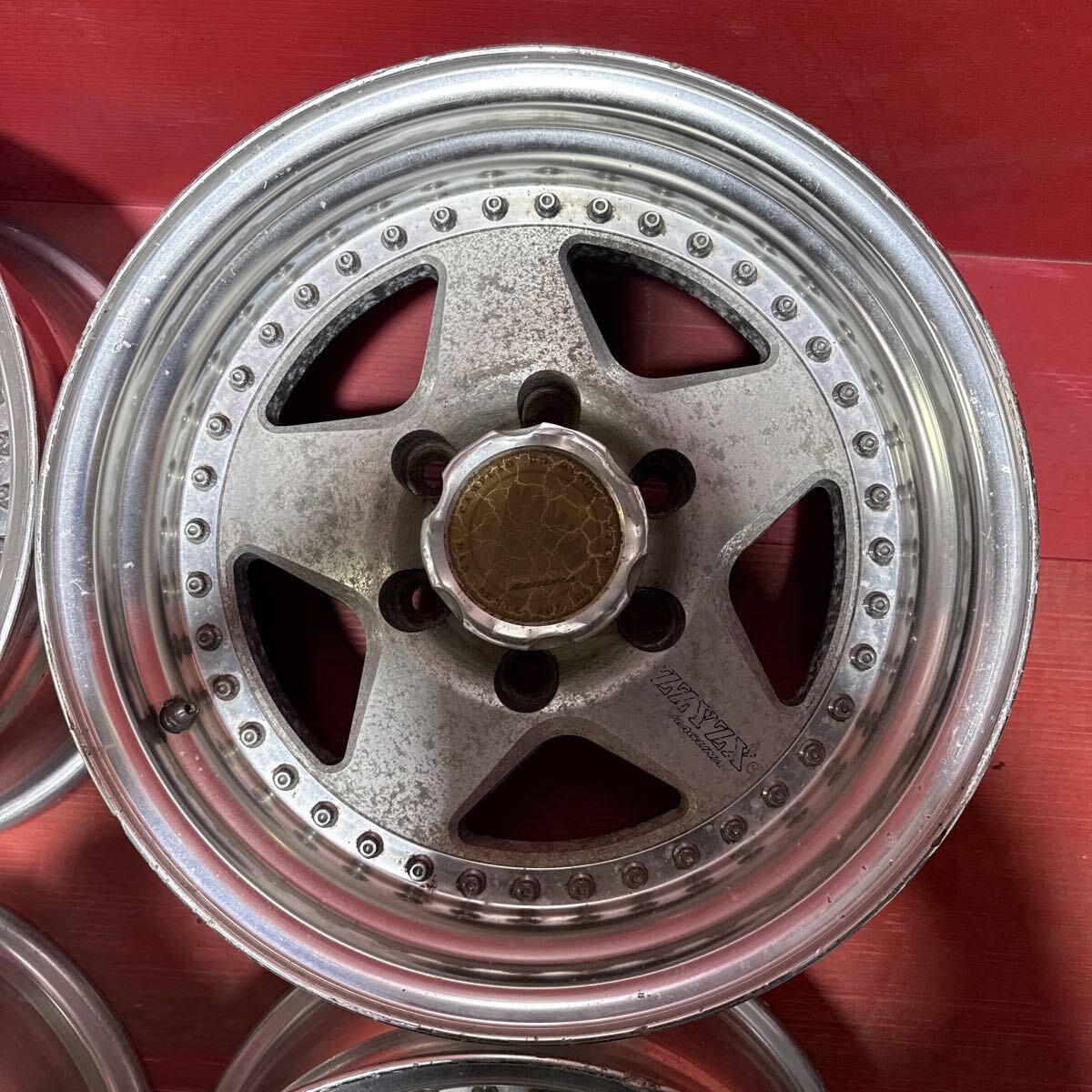 RAGUNA ラグナ ザイジックス 16インチ 8J PCD:139.7-6穴 オフセット:0 深リム プラドなどに 4本セット_画像4