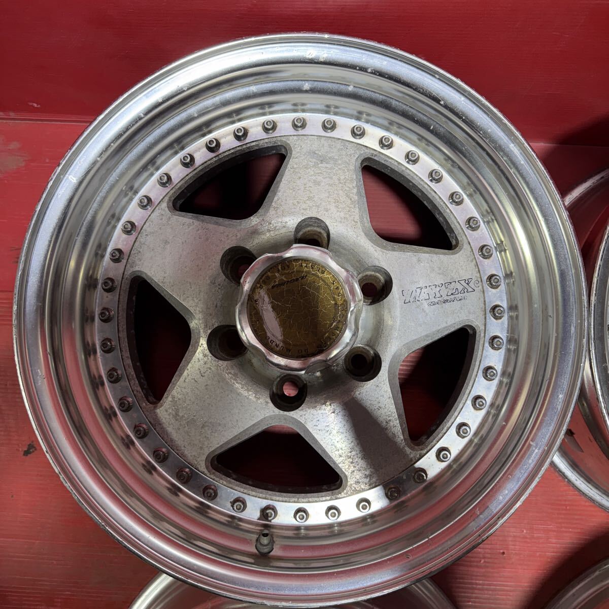 RAGUNA ラグナ ザイジックス 16インチ 8J PCD:139.7-6穴 オフセット:0 深リム プラドなどに 4本セット_画像5