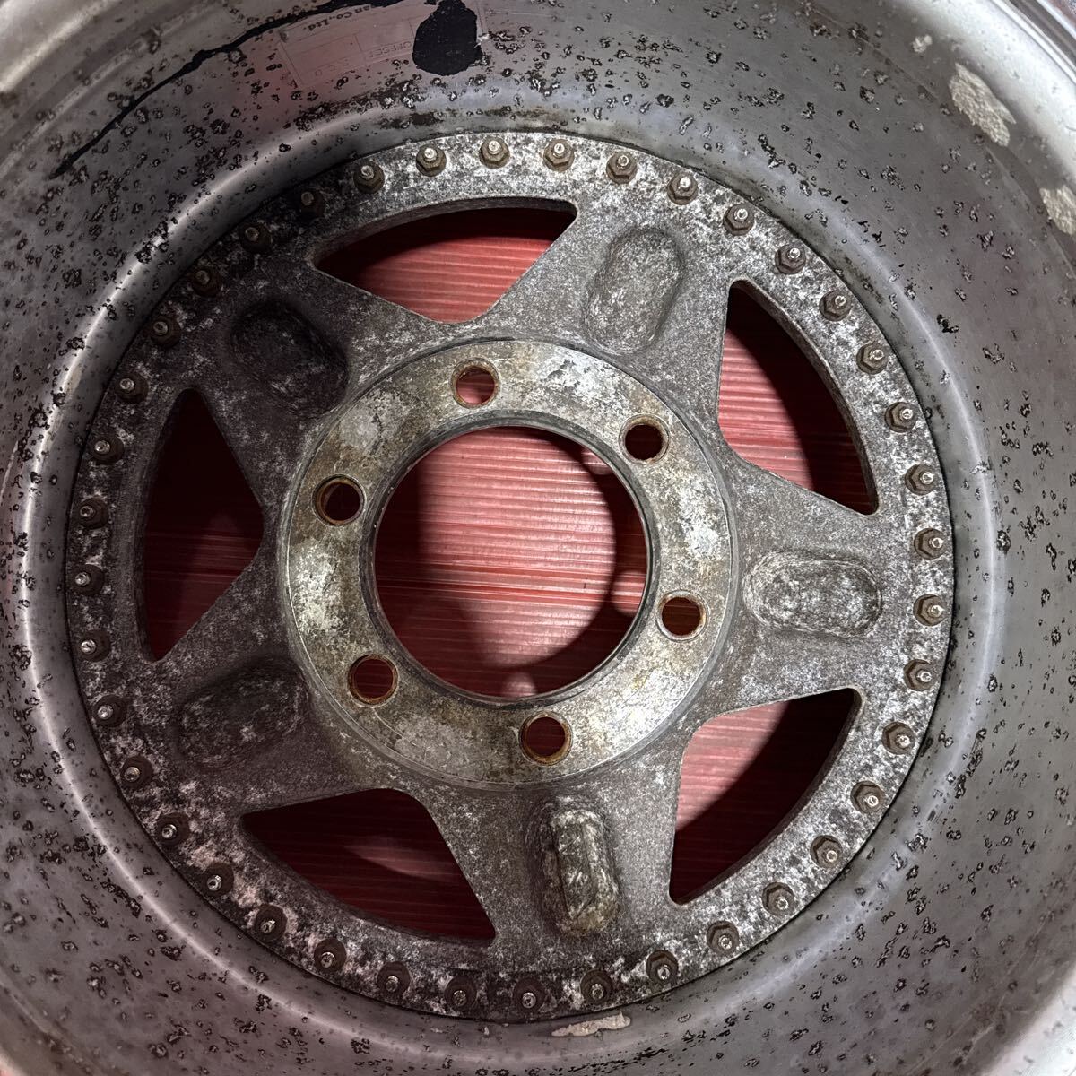 RAGUNA ラグナ ザイジックス 16インチ 8J PCD:139.7-6穴 オフセット:0 深リム プラドなどに 4本セット_画像8