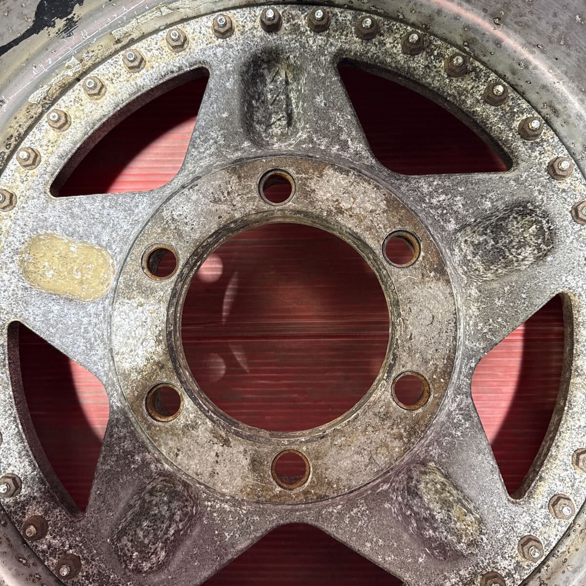 RAGUNA ラグナ ザイジックス 16インチ 8J PCD:139.7-6穴 オフセット:0 深リム プラドなどに 4本セット_画像9