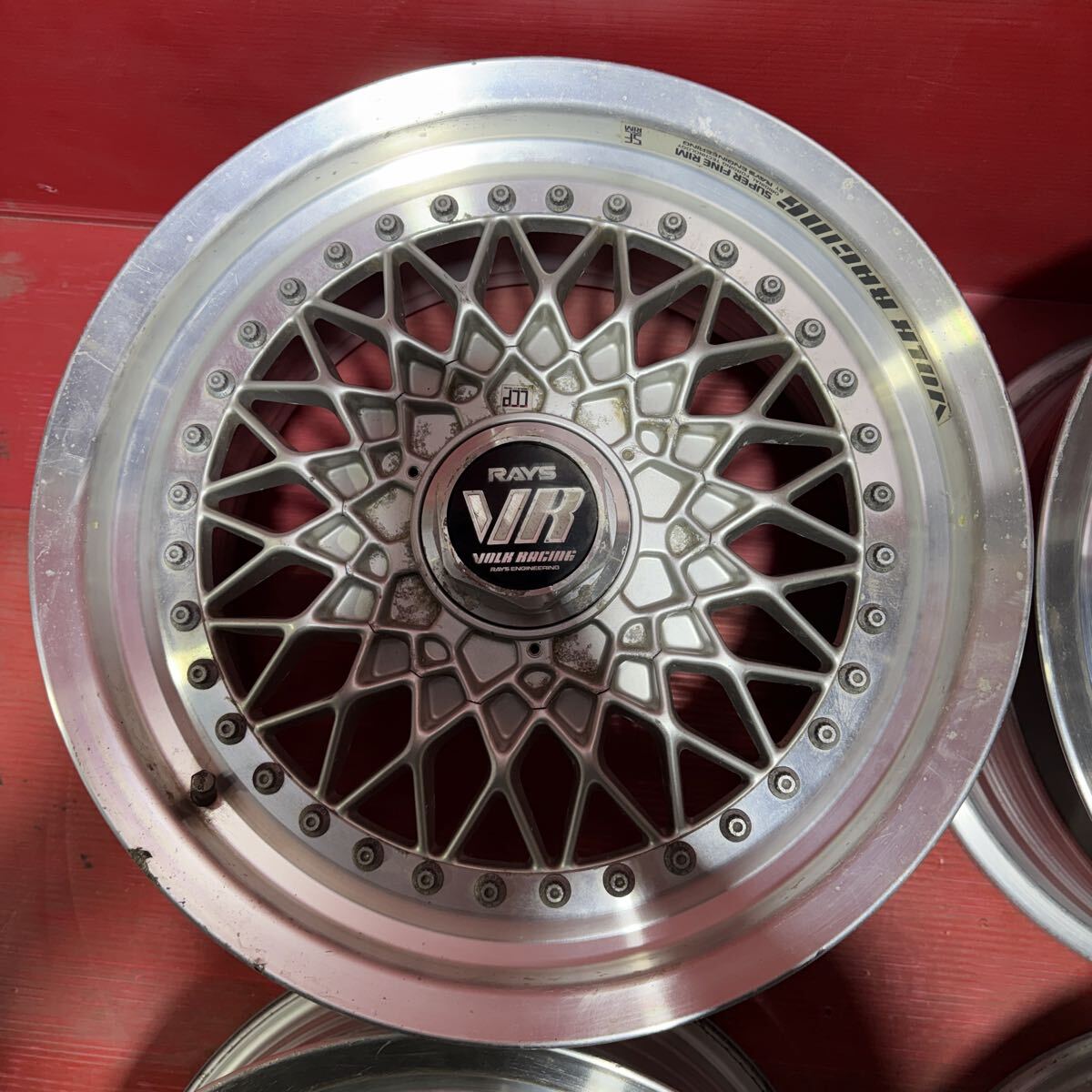 Rays レイズ　ボルクレーシング　メッシュ　16インチ　7JJ 8JJ PCD：114.3-5穴　オフ：+44/+49 3ピース　4本セット_画像5