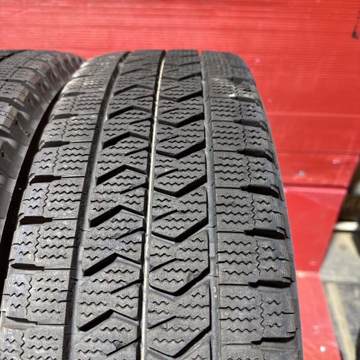 205/75R16 113/111N LT BRIDGESTONE ブリザック W989 205/75-16 ブリヂストン LT スタッドレス　2024年国産　バリ山　6本セット（D）_画像7